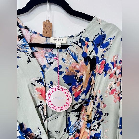 Umgee Multicolor Floral Dress - Picture 3 of 6